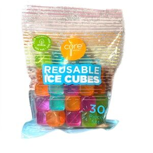 Reusable Ice Cubes - 30 pc Set
